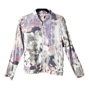 Juicy Couture Women’s Floral Full Zip Jacket Size Small